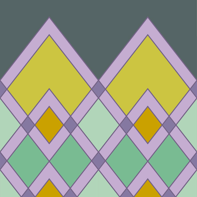 Cicada Collection Diamond Parade Shadows by Laura Lane Design