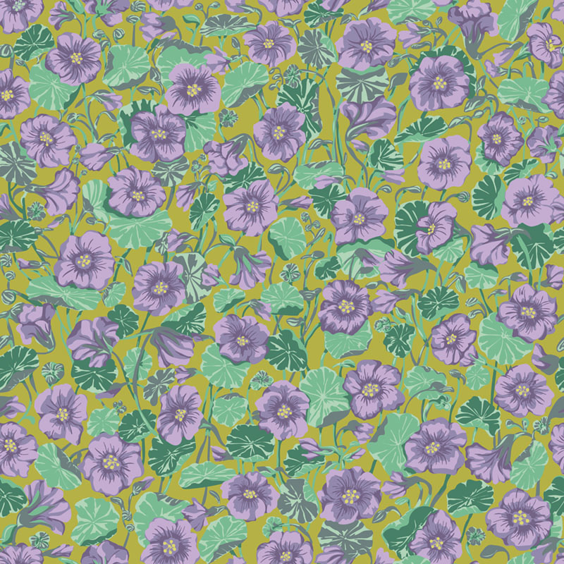 Cicada Collection Nasturtiums Bejeweled Garden by Laura Lane Design