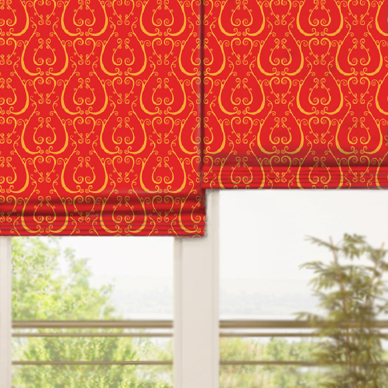 Cicada Collection Baroque Scroll Cajun Spice by Laura Lane Design Cicada Collection Baroque Scroll Cajun Spice by Laura Lane Design