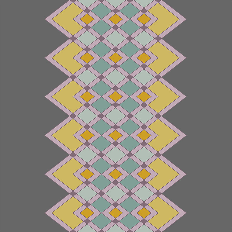 Cicada Collection Diamond Parade Shadows by Laura Lane Design